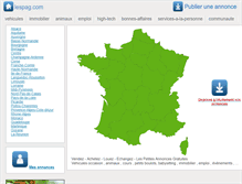 Tablet Screenshot of lespag.com
